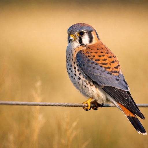 American Kestrel M Perch