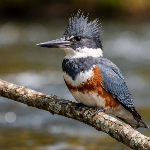 Belted Kingfisher F