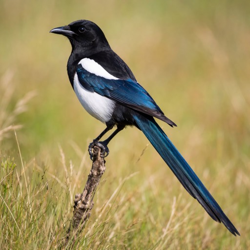 Black-billed Magpie M