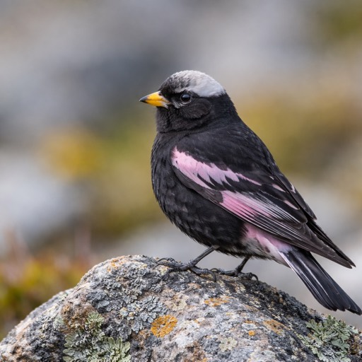 Black Rosy-Finch M
