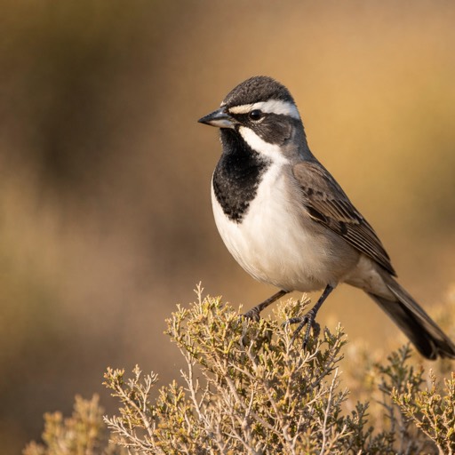 Black-throated Sparrow M