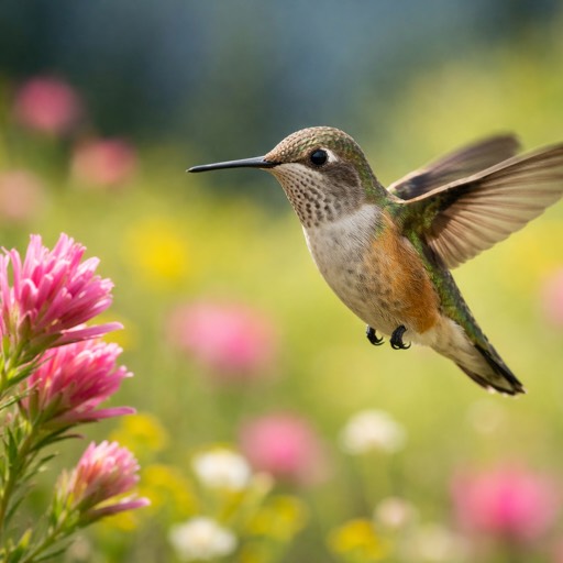 Calliope Hummingbird F