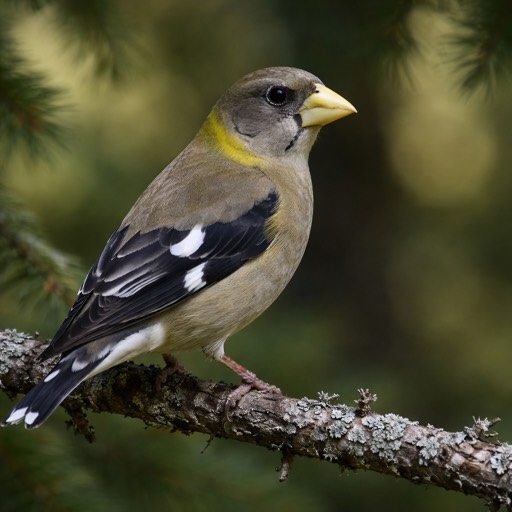 Evening Grosbeak F