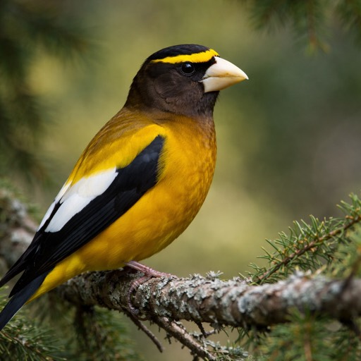 Evening Grosbeak M