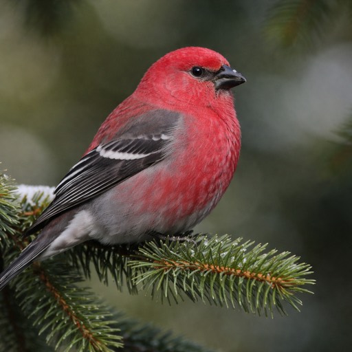 Pine Grosbeak M