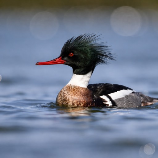 Red-breasted Merganser M