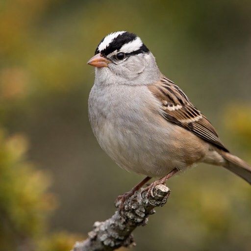White-crowned Sparrow Adult