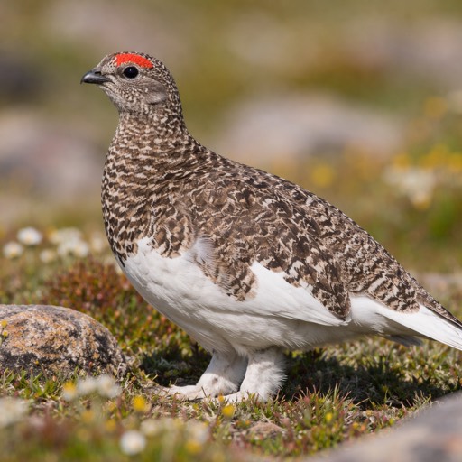 White-tailed Ptarmigan Summer