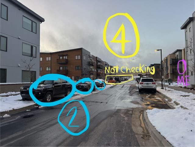Unmonitored parking and Guest Parking 2